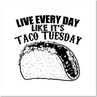 Taco Tuesday Posters and Art